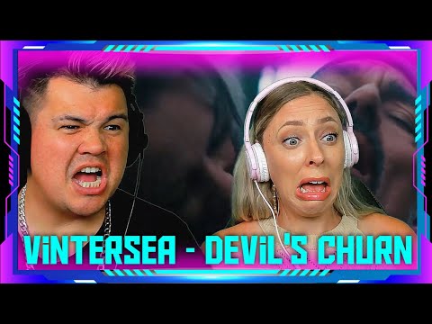 Reaction to VINTERSEA - Devil's Churn (Official Music Video) | THE WOLF HUNTERZ Jon and Dolly