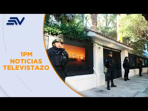 La embajada de Ecuador en la Ciudad de México se encuentra resguardada
