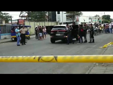 Desconocidos asesinaron a un hombre en Portoviejo, Manabí
