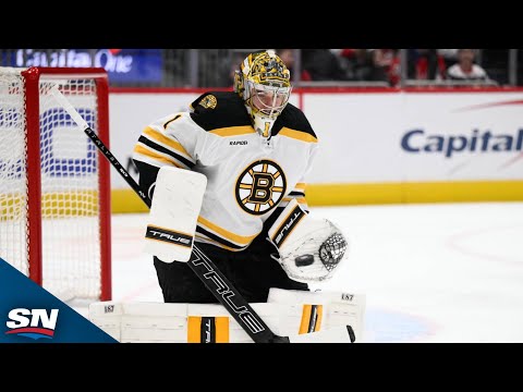 Bruins Jeremy Swayman Robs Canadiens Alexandre Carrier With Save Of The Year Candidate