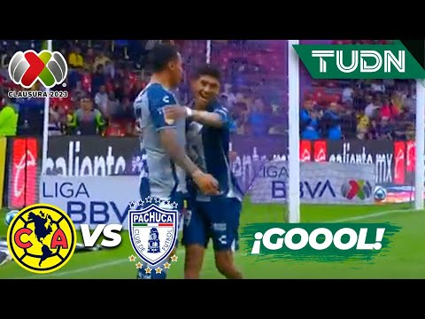 ¡YA ES GOLEADA! Roberto de la Rosa aparece | América 0-3 Pachuca | CL2023 - Liga Mx J10 | TUDN