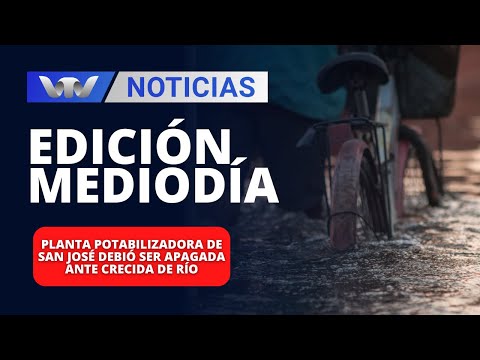 Edición Mediodía 15/03 | Planta potabilizadora de San José debió ser apagada ante crecida de río