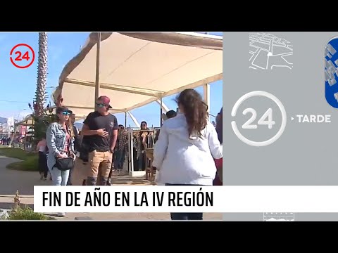 Masiva llegada de turistas a la Región de Coquimbo | 24 Horas TVN Chile