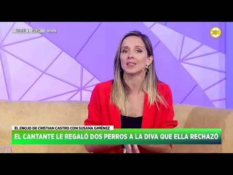 El enojo de Cristian Castro con Susana Giménez ? HNT con Nacho Goano ? 12-02-24