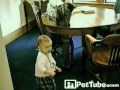 Cat Plays Fetch with Baby- PetTube