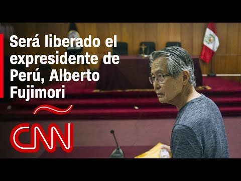 El expresidente de Perú, Alberto Fujimori, es liberado