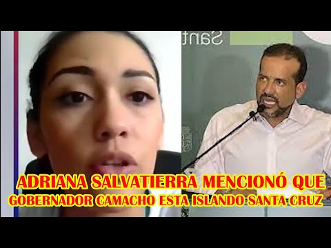 ADRIANA SALVATIERRA LOS SECTORES PRODUCTIVOS DE SANTA CRUZ NO ESTAN DE CUERDO CON PAROS..