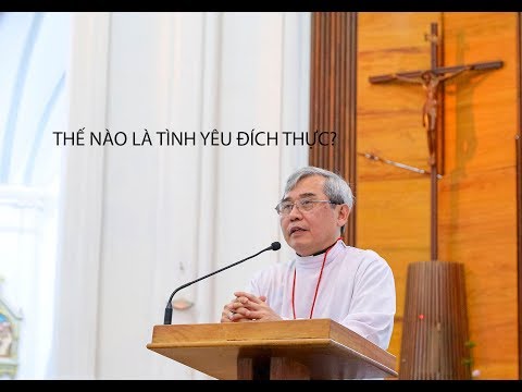 Đức Cha Louis Nguyễn Anh Tuấn đã chia sẻ đề tài "Thế nào là tình yêu đích thực?" 