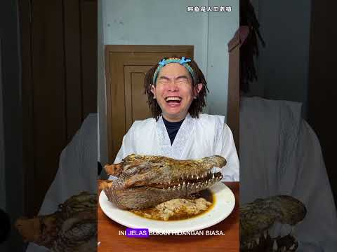 "Kuliner Tak Biasa: Ketika Kepala Buaya Jadi Makanan"