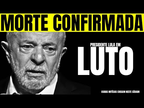 LUT0 CONFIRMADO: Presidente Lula HÁ POUCO em notícia de perda e JANJA em PRANT0S MEU PAI