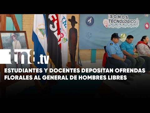 Celebran en el centro técnico Simón Bolívar el Día de la Dignidad Nacional