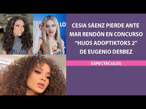 Cesia Sáenz pierde ante Mar Rendón en concurso “Hijos AdopTikToks 2” de Eugenio Derbez