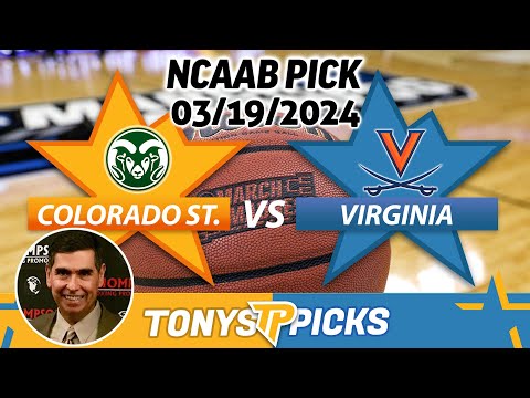 Colorado St vs. Virginia 3/19/2024 FREE College Basketball Picks and Predictions on NCAAB Betting