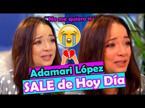 Adamari López SALE del programa Hoy Día, Aquí los detalles