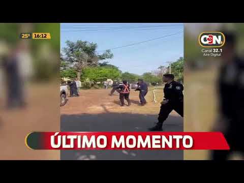 Violentos incidentes en Itá