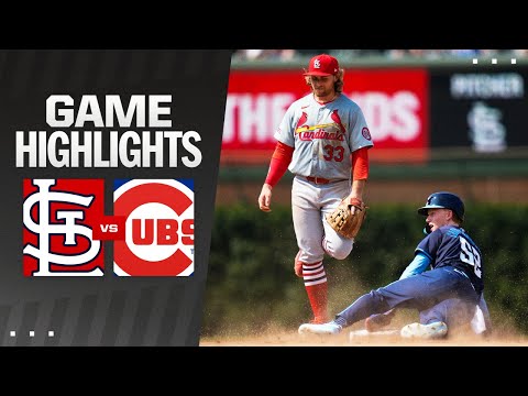 Cardinals vs. Cubs Game Highlights (8/2/24) | MLB Highlights