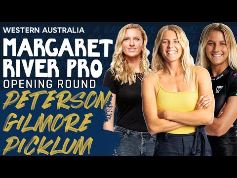 Surfing🌅🌊 Peterson, Gilmore, Picklum | Margaret River Pro - Opening Round Heat Replay