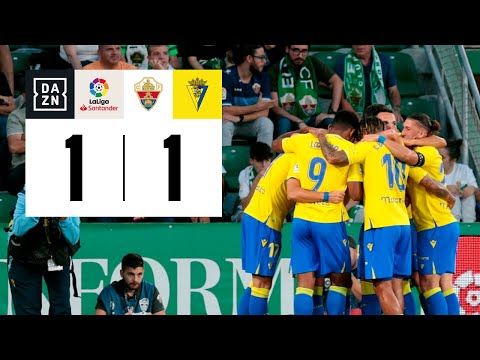 Elche CF vs Cádiz CF (1-1) | Resumen y goles | Highlights LaLiga Santander