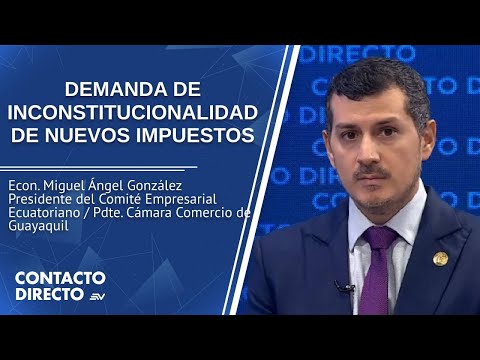 Entrevista con Miguel Ángel González - Pdte. Cámara Comercio Guayaquil | Contacto Directo | Ecuavisa