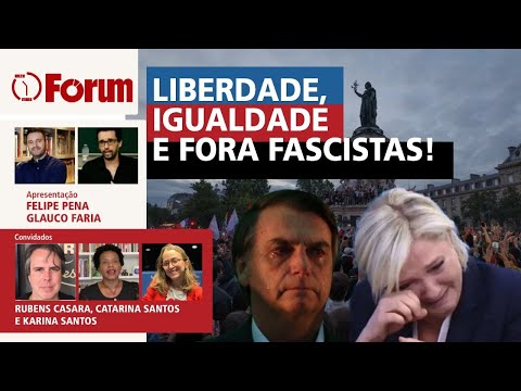 Esquerda vence eleições na França | Mobilização nas ruas é exemplo para o Brasil | 08.07.24