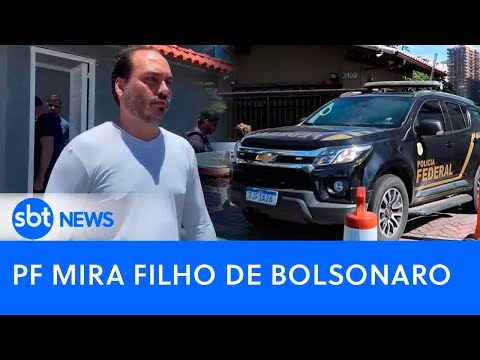 PODER EXPRESSO AO VIVO | PF mira filho de Bolsonaro