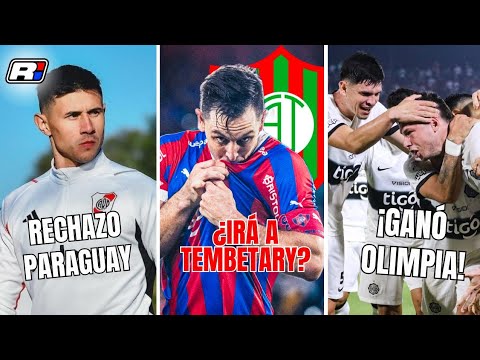 ¡Adam dijo NO a Paraguay ¿Churín a Tembetary? Olimpia GANÓ!