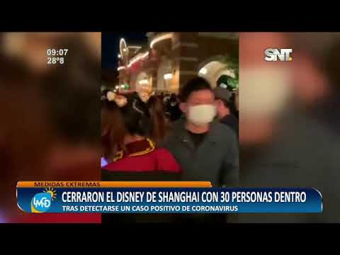 COVID-19: Cerraron Disney de Shanghai por un caso positivo