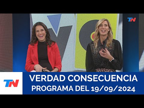 VERDAD CONSECUENCIA (Programa completo del 19/09/2024)