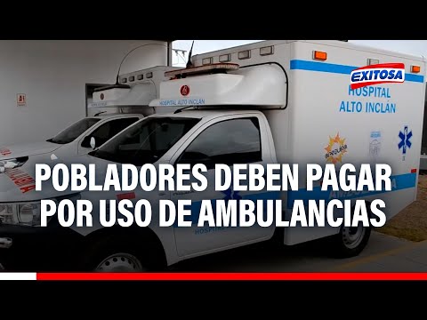Pobladores de Islay pagan por uso de ambulancias, mientras que en Camaná hay 5 unidades guardadas
