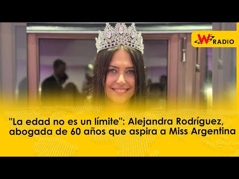 La edad no es límite: Alejandra Rodríguez, abogada de 60 años que aspira a Miss Argentina