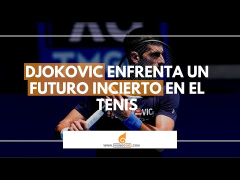 Novak Djokovic enfrenta un futuro incierto en el tenis.