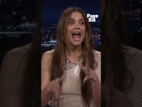 Katie Holmes admits she once forgot her line on Broadway performance of ‘Our Town’ #shorts