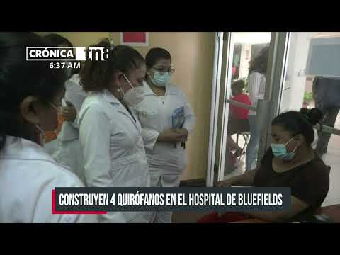 Avanza la construcción de 4 quirófanos en el Hospital Regional de Bluefields - Nicaragua