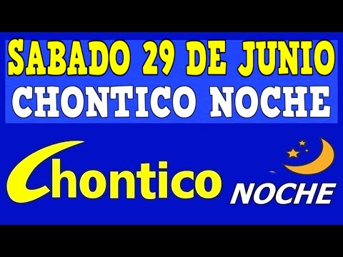 CHINTICO NOCHE Resultado SABADO 29 De JUNIO De 2024