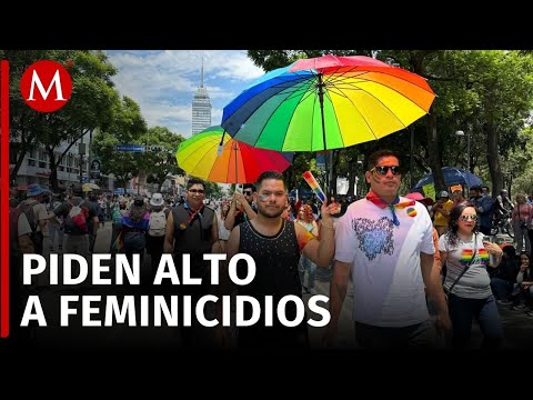 Tijuanenses exigen alto a feminicidios en Marcha del Orgullo LGBT+