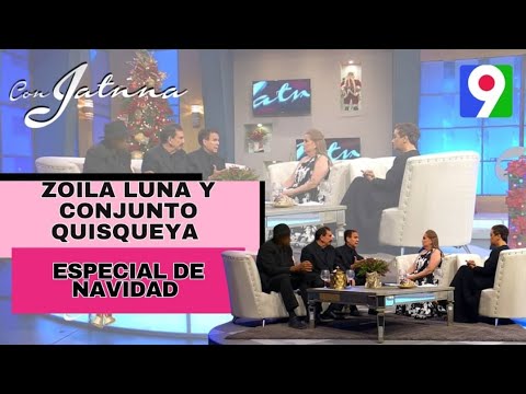 ¡Conjunto Quisqueya, Zoila Luna y Jatnna Tavárez celebran una Feliz Navidad!