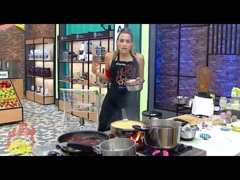 Milett Figueroa casi quema toda su cocina al freír cuy en El Gran Chef Famosos