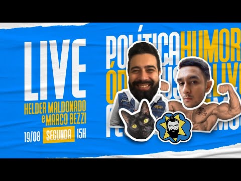 LIVE: AS NOTÍCIAS E POLÊMICAS DO DIA COM HELDER E BEZZI | Galãs Feios