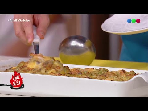 Ñoquis soufflé de espinaca, coliflor al horno y panes de naranja (29-04-2024) - Ariel en su salsa