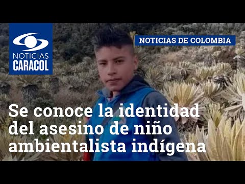 Se conoce la identidad del asesino de niño ambientalista indígena