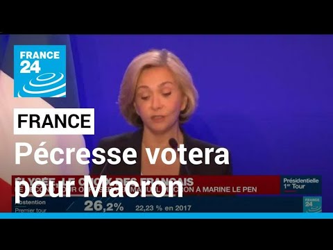 REPLAY -  Discours de Valérie Pécresse, battue à l’élection présidentielle française