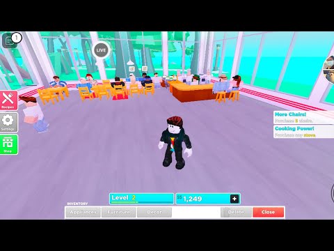 Robloxเปิดร้านอาหาร