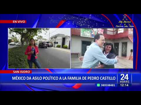 Asilo político: Lilia Paredes y sus hijos estarían en vivienda del Embajador de México en Perú