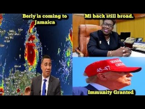 Beryl Coming to Jamaica Category 4 + Mark Update + Trump Granted Immunity and More