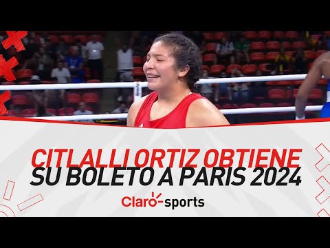 Citlalli Ortiz obtiene su boleto a Paris 2024 en el boxeo femenil