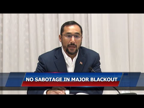 No Sabotage In Power Outage