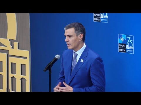 Spanish prime minister arrives for NATO summit