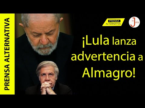 Lula da Silva puso en jaque a Luis Almagro!!!