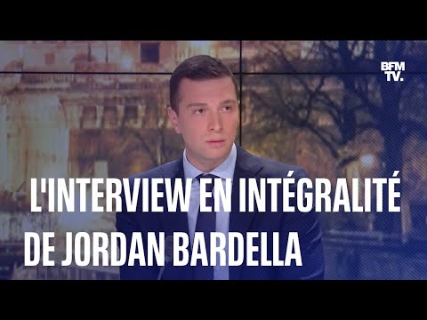 Émeutes: l'interview de Jordan Bardella en intégralité