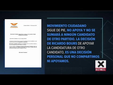 Movimiento Ciudadano rechaza unión entre Bours y Gándara en Sonora